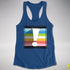 Queer Pride Flag Exclamation Point Racerback Tank